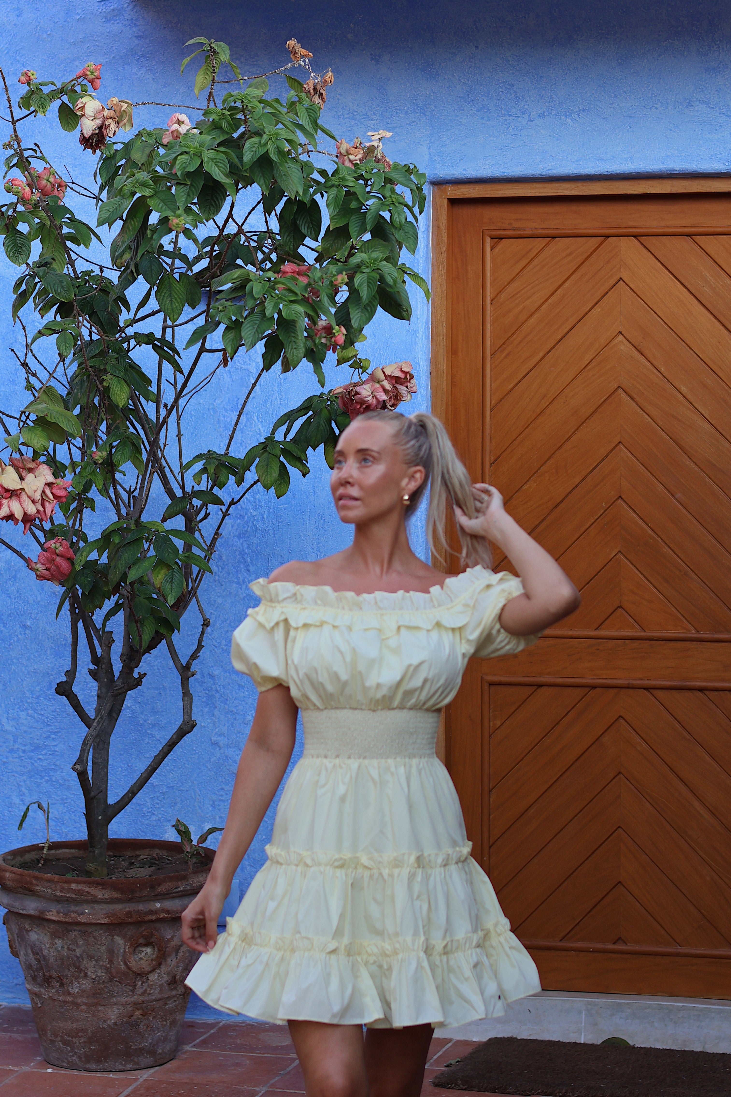 Havannah Kjole - Soft Lemon